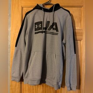 Under Armour Gray and Black Men's Hoodie